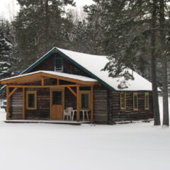 Chalet Bois Rond hiver