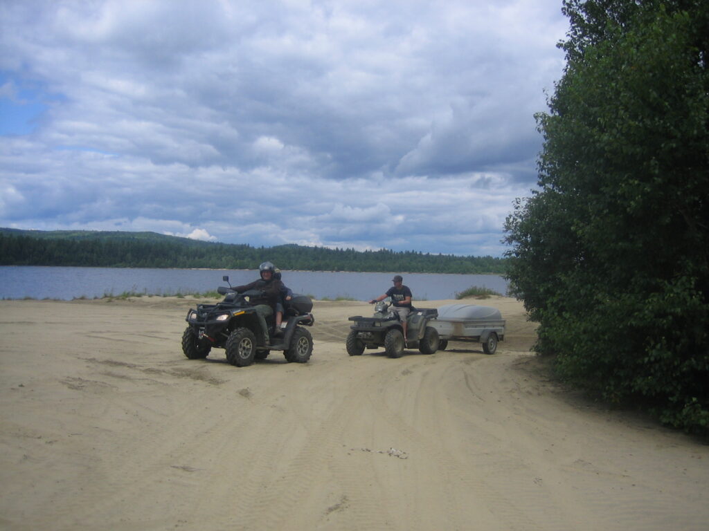 randonnée Quad à partir du Club Gatineau